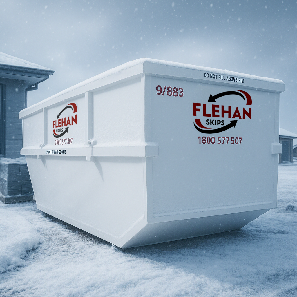 flehan skip bin in winter weather
